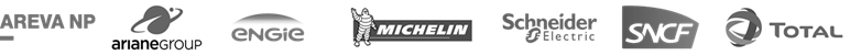 Areva ariane group engie michelin schneider electric sncf total
